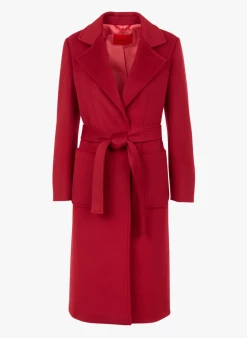 MAX & Co. RUNAWAY1 - Lange, Wollen Jas Met Reverskraag | Rood 7 MAX & Co. RUNAWAY1 - Lange, Wollen Jas Met Reverskraag | Rood -MAX & Co. Verkoopwinkel 4035649