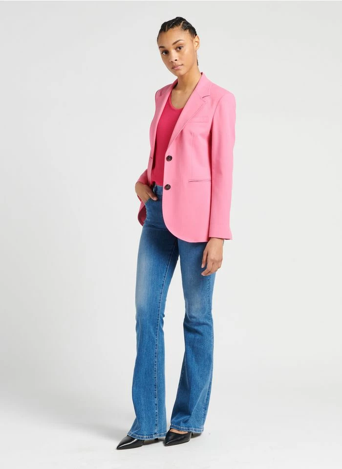 MAX & Co. RABEL - Jasje Met Reverskraag | Roze 4 MAX & Co. RABEL - Jasje Met Reverskraag | Roze - Afbeelding 4